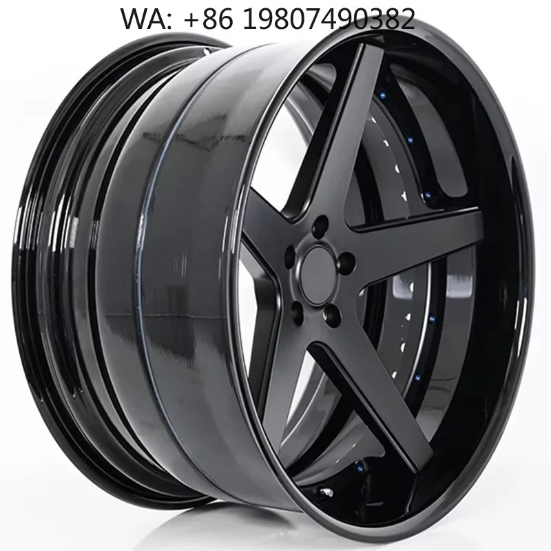 17-24 Inch Matte Gloss Black Dual Tone Forged Wheels Custom Styling Premium Aftermarket Universal Auto Rims