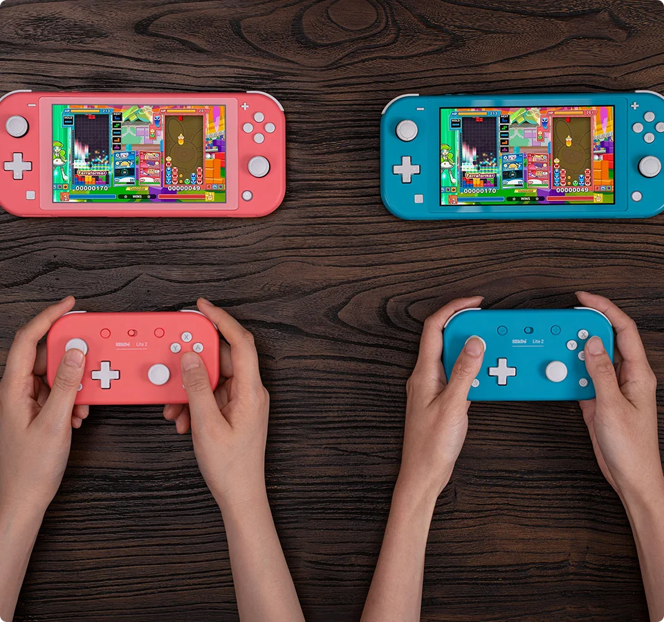 AKNES وحدة تحكم ألعاب بلوتوث لاسلكية ، 8 بيدو ، لوحة ألعاب لمفتاح نينتدو ، ويندوز ، مفتاح