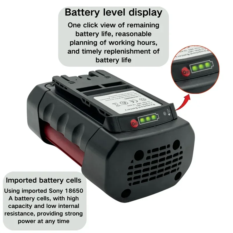 

For Bosch 36V battery 9000mAh 6000mAh 18000mAh BAT4030 BAT4040 BAT4050 BTA4060 Power tools Li-Ion Battery