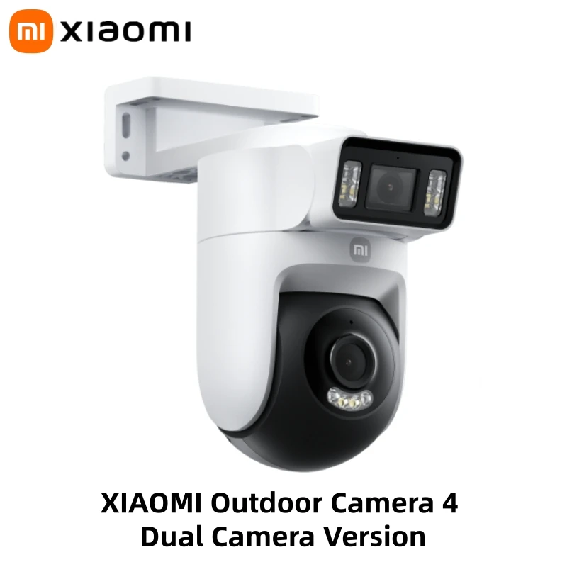 

NEW XIAOMI Outdoor Camera 4 Dual-Camera Version Features Two 3K-Pixel Cameras For 360-Degree Unobstructed Ultra-Clear Monitoring