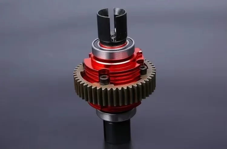 CNC machining full metal housing differential with all metal umbrella tooths for 1:5 HPI KM ROVAN BAJA 5B 5T 5SC