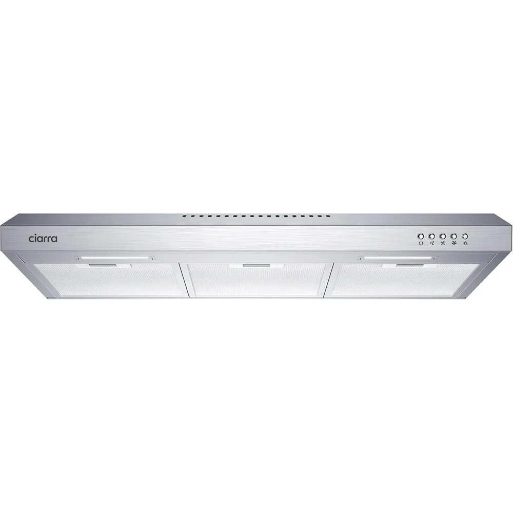 Ductless Range Hood 30 inch Under Cabinet Hood Vent for Kitchen Ducted and Ductless Convertible CAS75918A