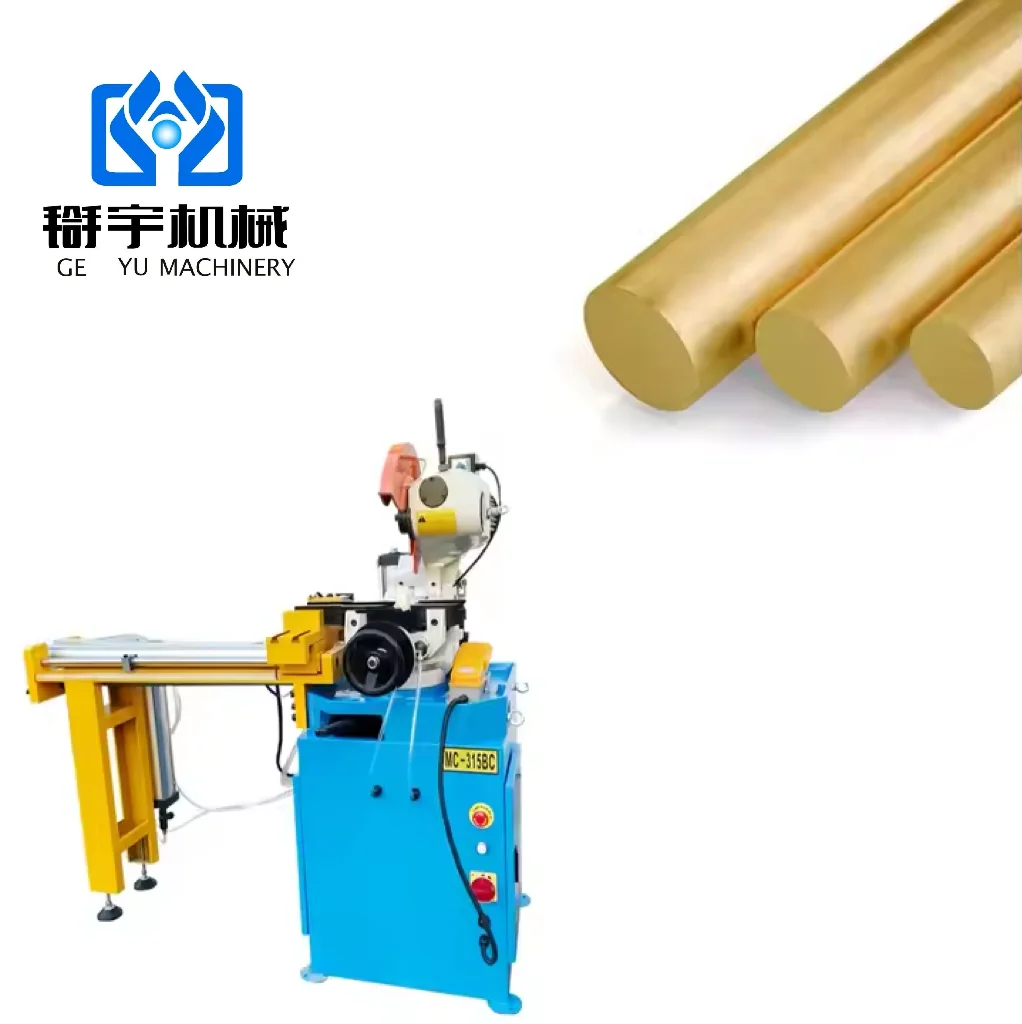 

GEYU 350 Servo Pipe Cutting Machine Desktop Circular Saw Machine Semi-Automatic Water Saw Pipe Cutting Machine
