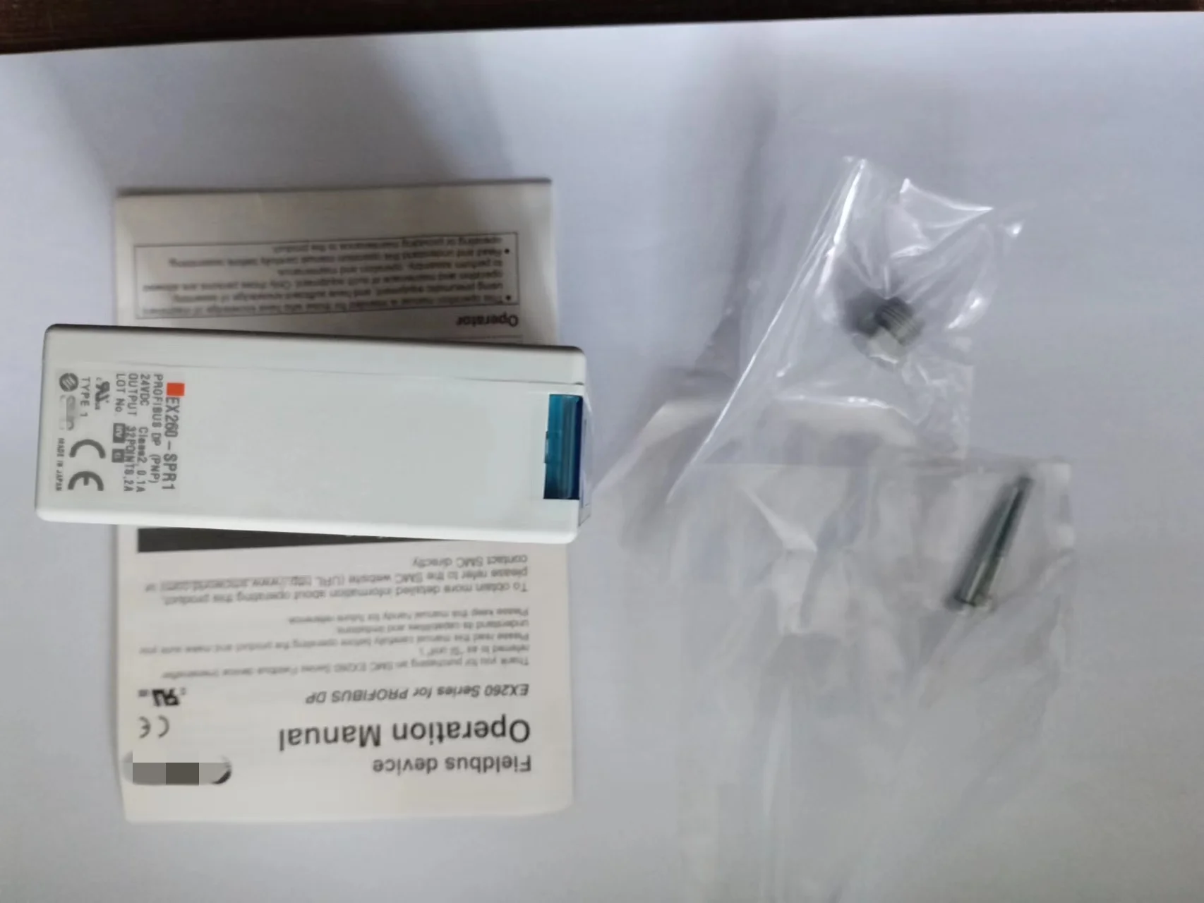 Módulo de ilha de válvula EX260-SPR1 novo original importado em estoque