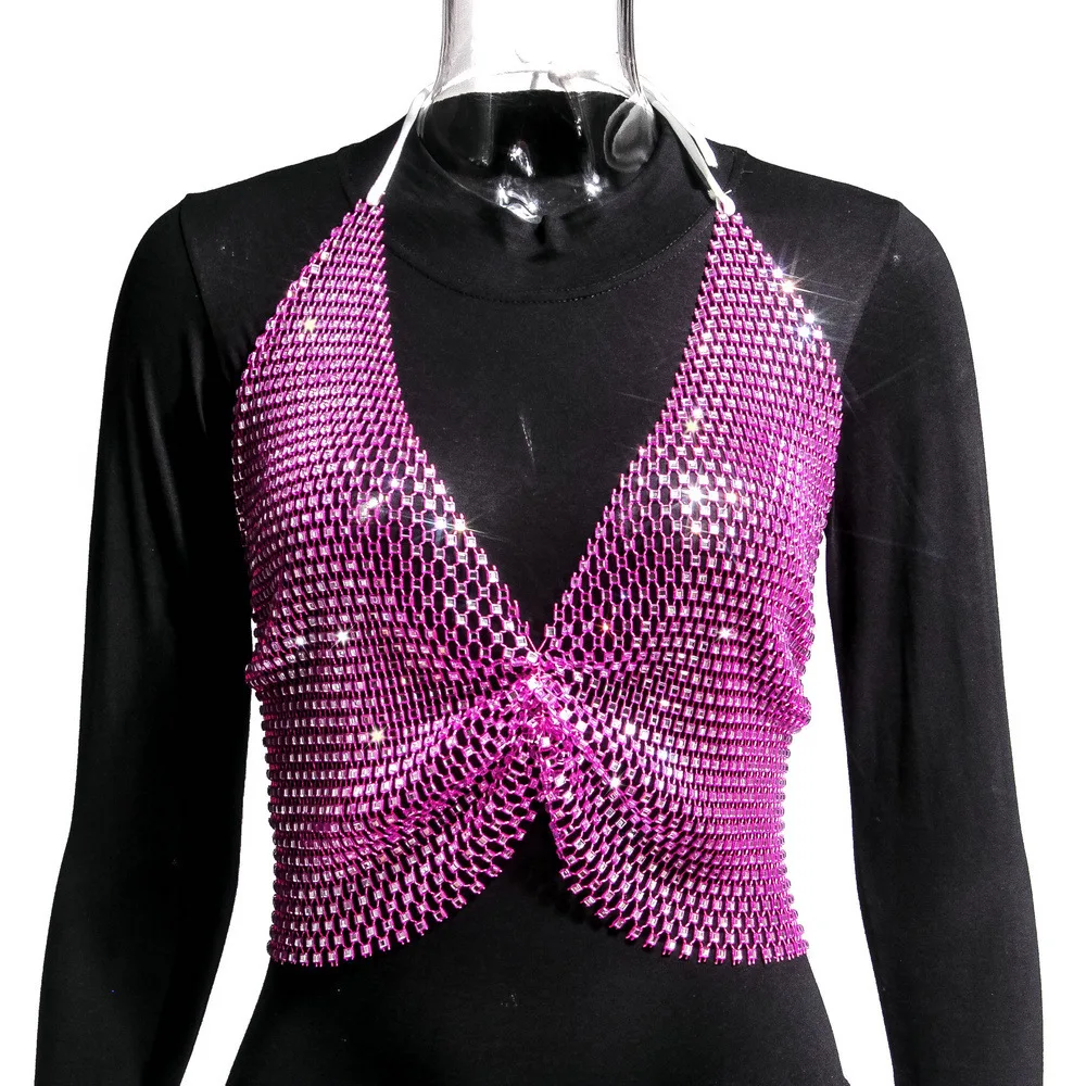 Base décontractée d'été, dos Pure Dew, bretelles rouge Rose, coupe ajustée, gilet de couleur unie, LBZ1419