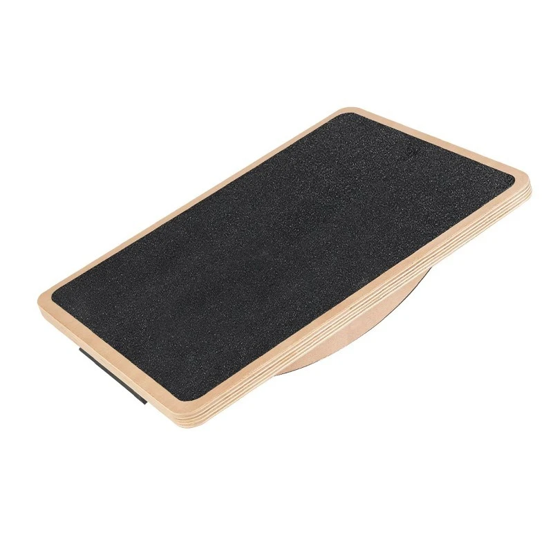 Wooden Balance Board, Rocker Board, Wood Standing Balancing Board for Under Desk
