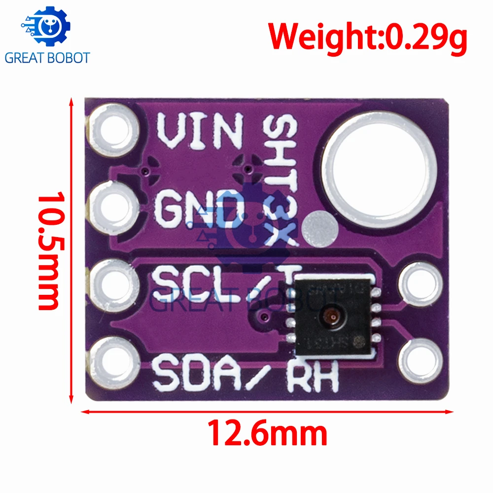 1~20PCS SHT31 SHT30 Temperature & SHT31-D Humidity Sensor Module Breakout Weather for Arduino