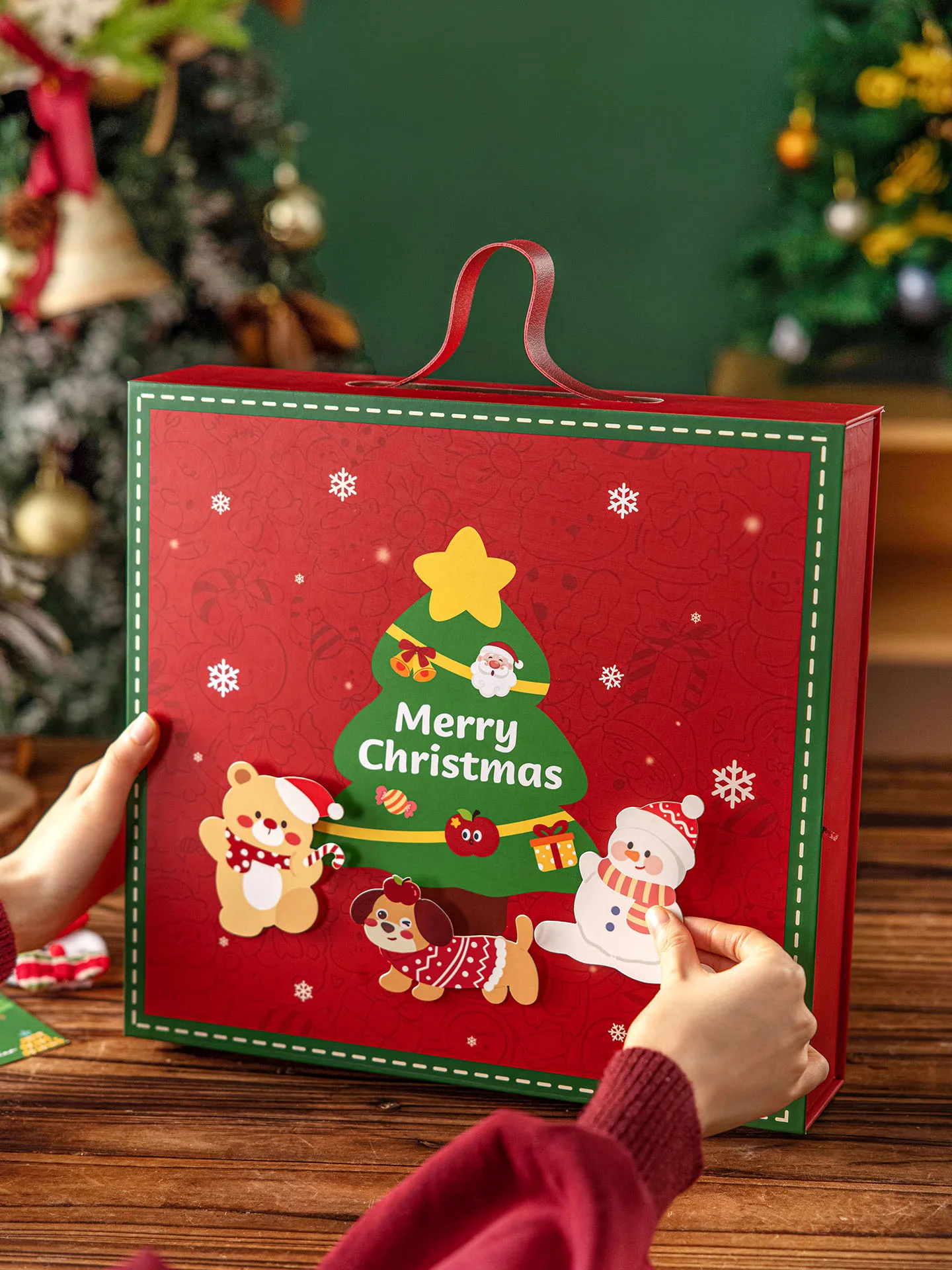 

Подарочная коробка Cisas: креативная упаковка для печенья, конфет и сладостей для детей, для празднования спокойной ночи