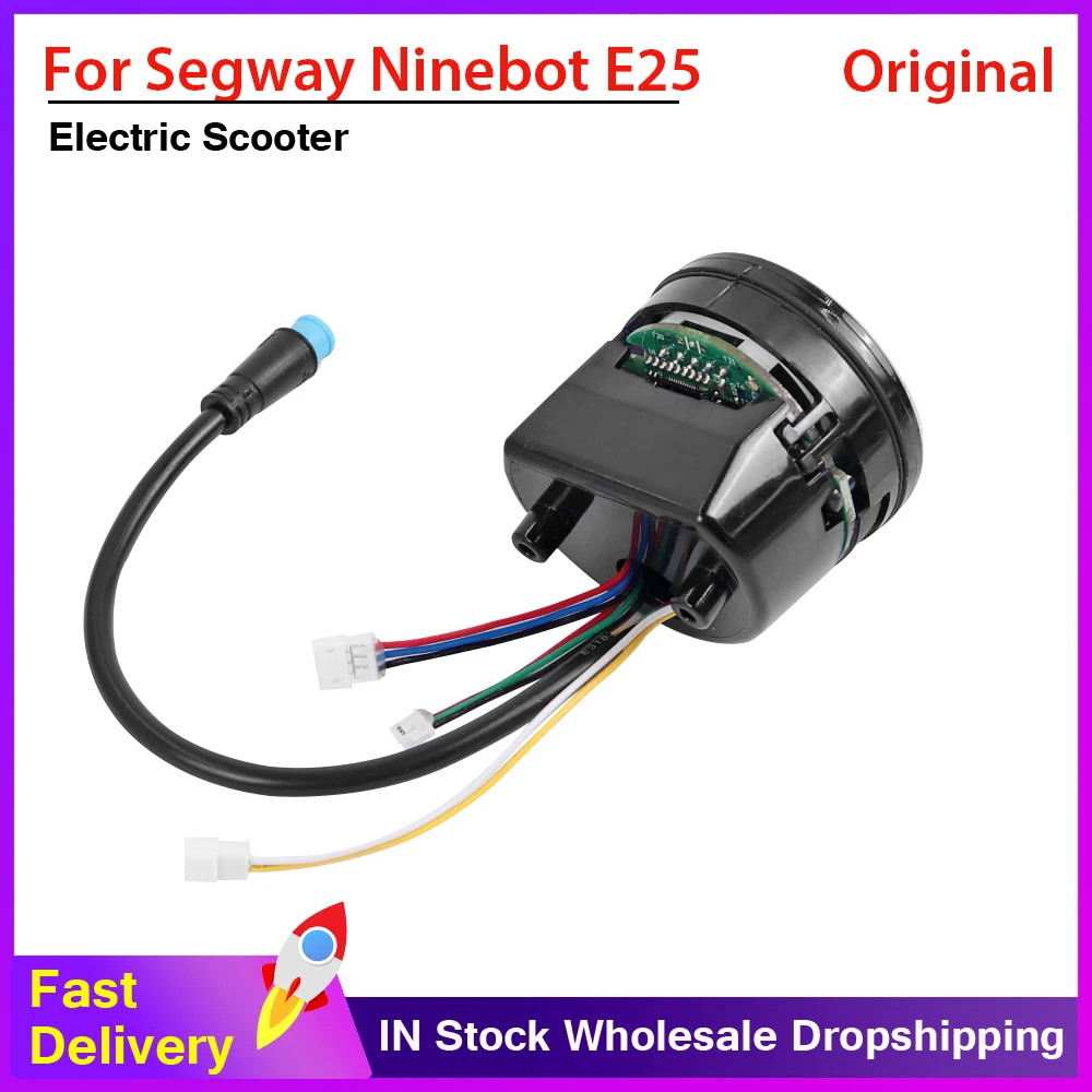 

Original Dashboard Assembly for Segway Ninebot E25 KickScooter Electric Scooter Circuit Bluetooth Board Display Screen Parts