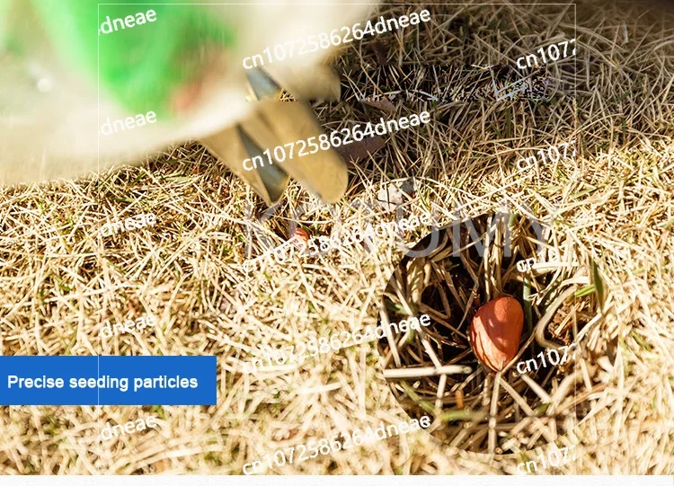 

cotton soybean peanut planter film-pressing machine seed planting tool Stainless steel Multi-function hand-push seeder