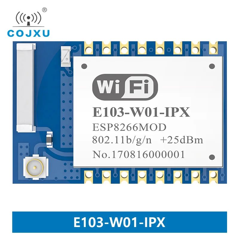 ESP8266EX WiFi Module 2.4GHz E103-W01 Series IoT Board 20dBm 100mW UART Interface Wireless Ceramic Antenna Wifi Module