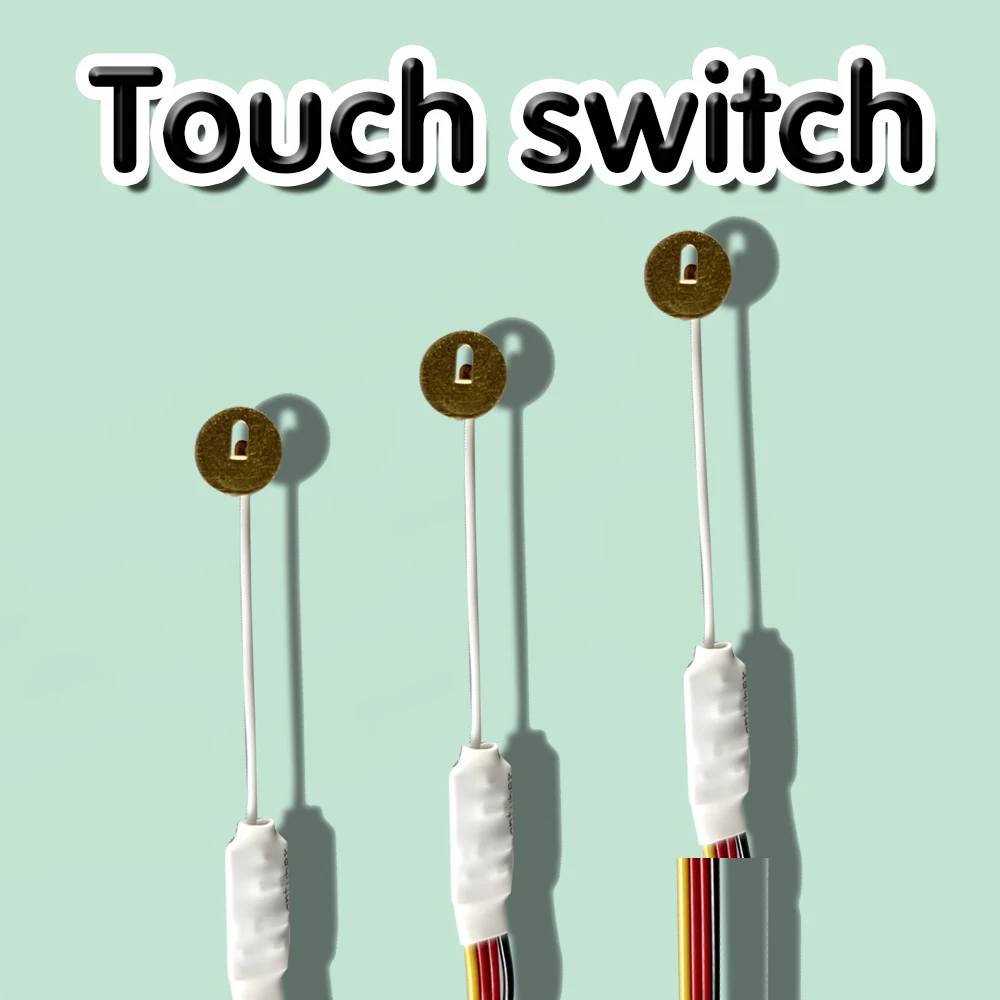 Mini touch control sensor switch 3.7 - 24V wide voltage current 2.5A LED light On/Off intelligent touch dimmer