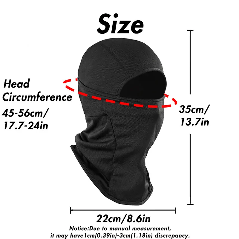 Balaclava Women Versatile Face Mask Sun Protection Dust Prevention Windproof Breathable Mortorcycle Outdoor Cycling Running