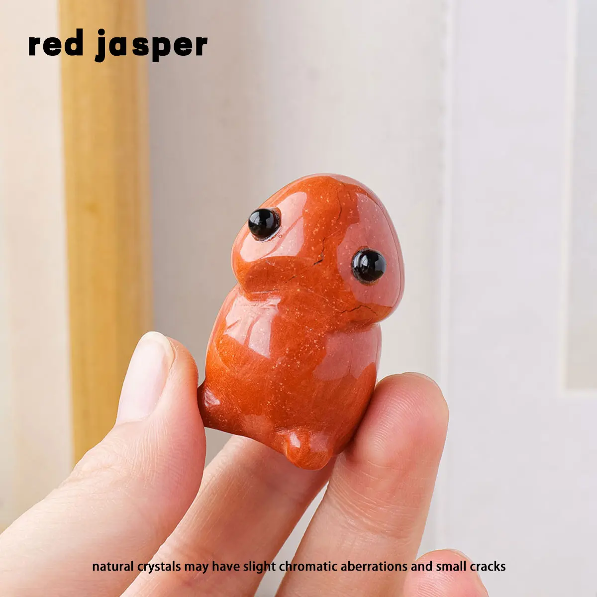 1pc Natural Mushroom Gemstone Crystal Pet | Amethyst Cute Critter
