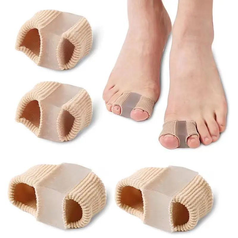 Toe Splitter Feet Bone Thumb Adjuster Silicone Toe Spreader Separator Bunion Hallux Valgus Corrector Thumb Finger Correction