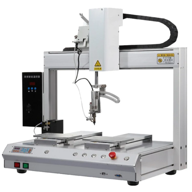 Multi-axis desktop printed circuit board automatic welding robot/welding machine