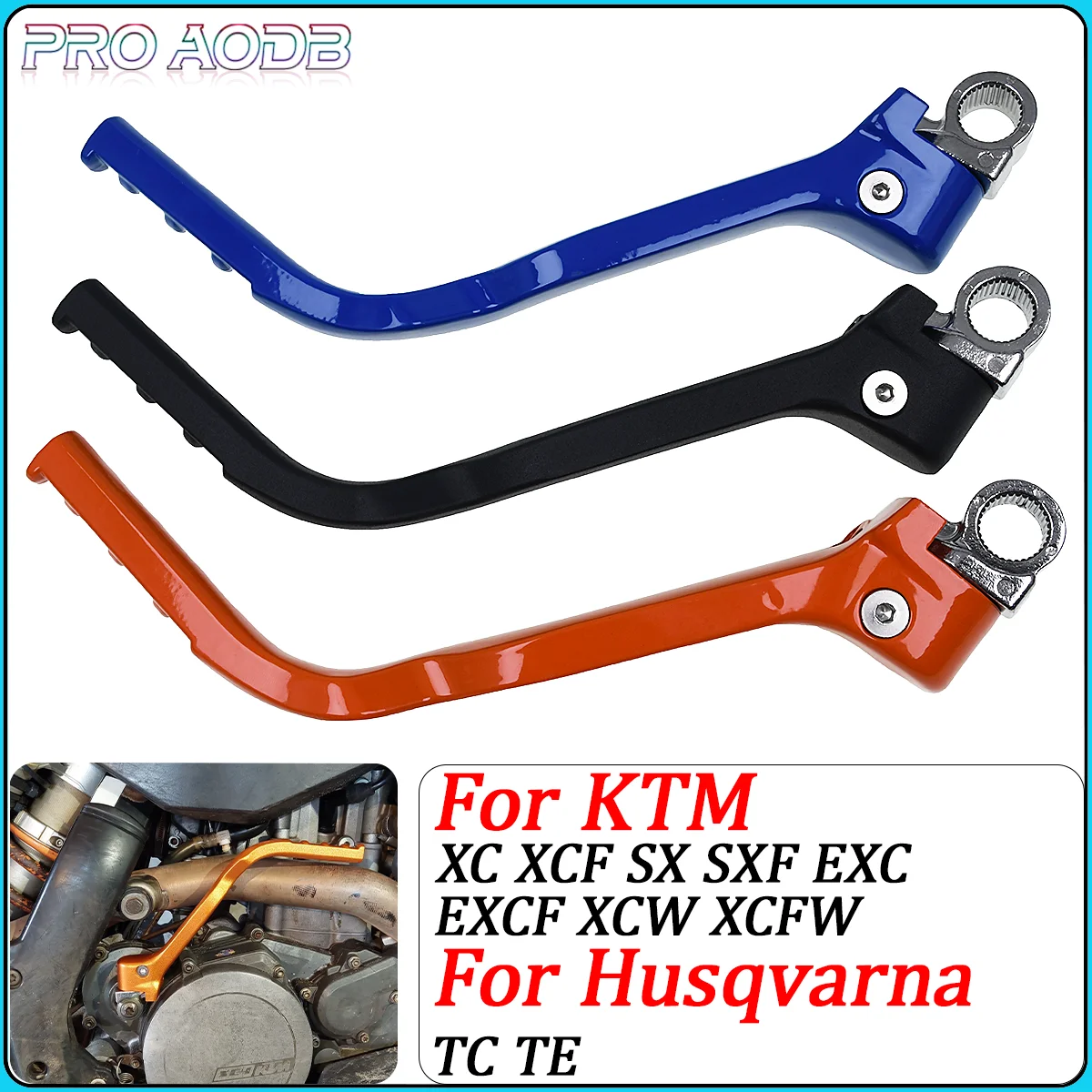 

Motorcycle CNC Forged Kick Start Starter Lever Pedal For KTM XC SX EXC EXCF SXF XCF XCFW XCW 250 300 350 450 500 530 Dirt bike