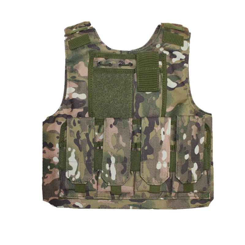 

Outdoor Airsoft Tactical Children Vest Uniform Army Military Equipment Kids Boy Girl Camouflage Kid Combat CS Hunting Clothes