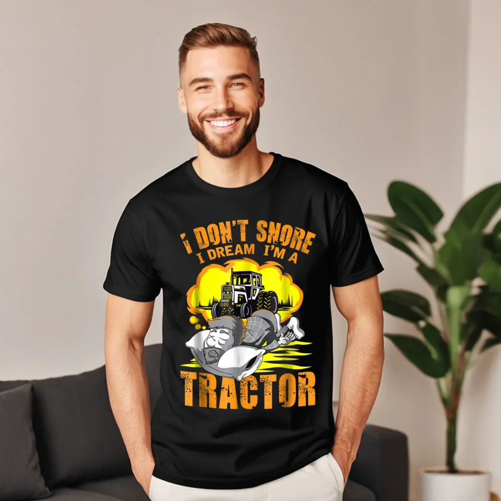 Graphic Mens T Shirt Funny I Dont Snore I Funny Tops & Tees Pure Cotton Crew Neck Short Sleeve Casual T Shirts Christmas