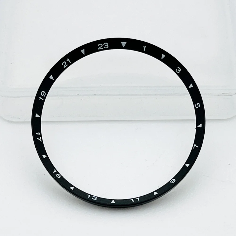 Customized 30.5mm Copper SKX007 Chapter Ring Fit For SKX007 SKX009 SRPD Watch Case Green Watch Inner Ring Case Chapter Ring