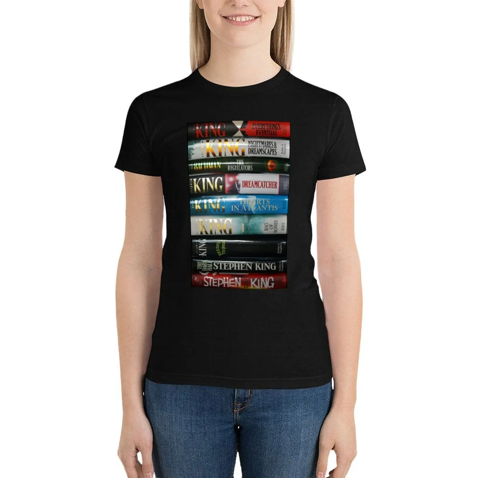 

Stephen King HC1 T-Shirt cute tops summer clothes cotton t shirts Women