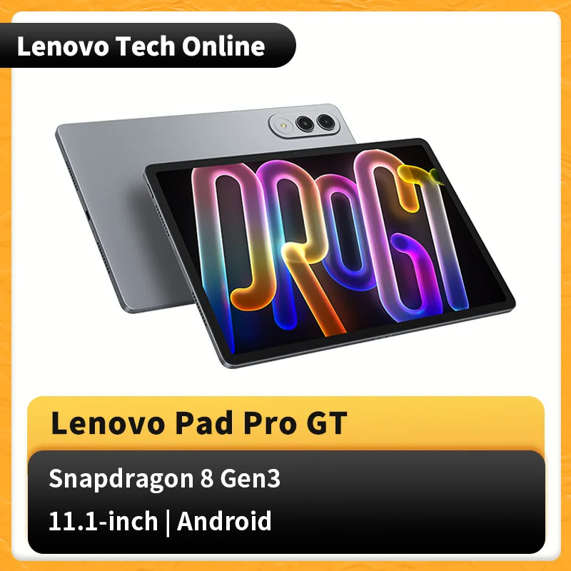 Versione CN Lenovo tablet Xiaoxin Pro GT 11.1 pollici Snapdragon 8 Gen3 3.2K Schermo LCD TB710FU 8860mAh 144Hz 68W Ricarica rapida