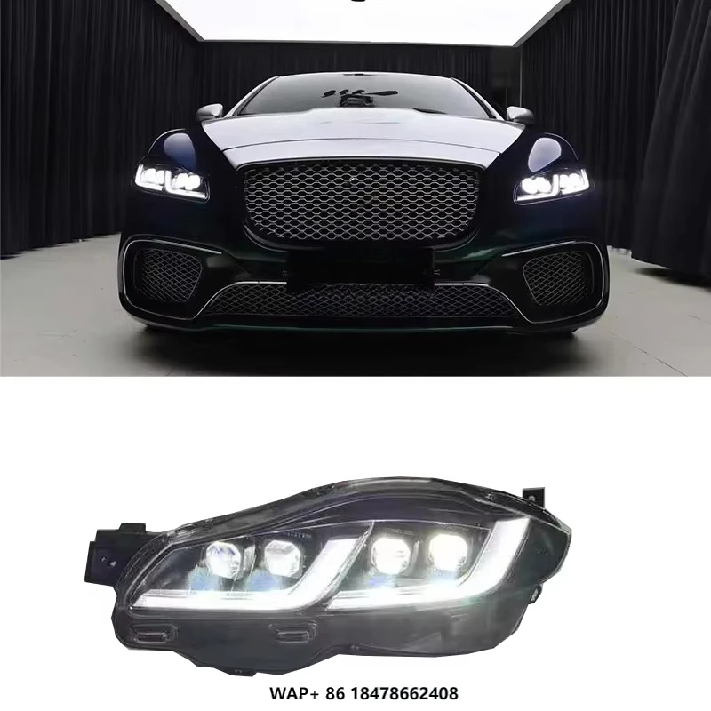 

For Ultra-Bright LED Car Headlights for 2010-2019 for Jaguar XJ Upgrade Four-Eye Headlights