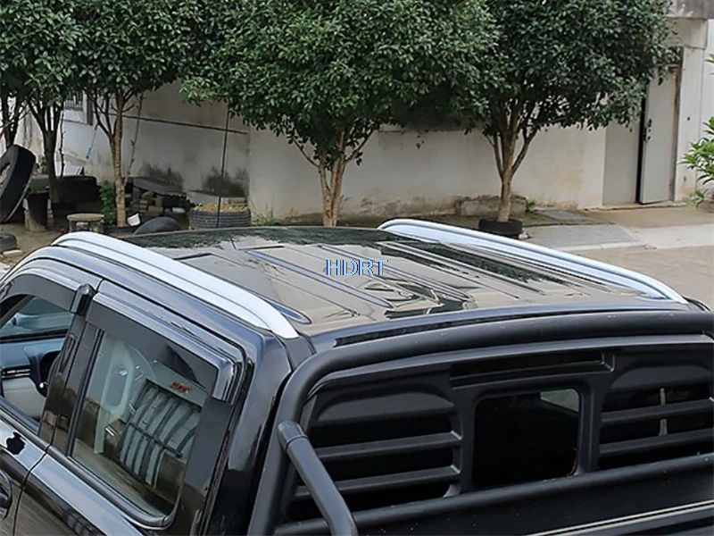 Car Style Roof Luggage Rack Trim For JMC Grand Avenue 2023 + Travel Boxes Rail Carrier Side Bar Protector Decoration Accessories