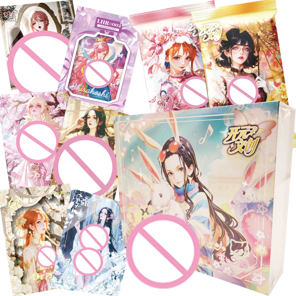 

Wholesale One Piece Collection Cards Anime Goddess Level Character Mature Charm Exquisite Hobby Laser Cards Gifts for Friends