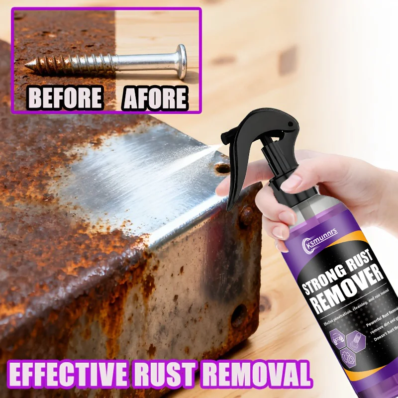 Spray Removedor de Ferrugem Automotivo de 100ml para Superfícies Metálicas