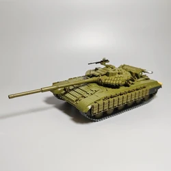 1:43 Scale Diecast Alloy T-64BV Main Battle Tank Model Militarized Combat Track Type Classics Nostalgia Adult Souvenir Gifts