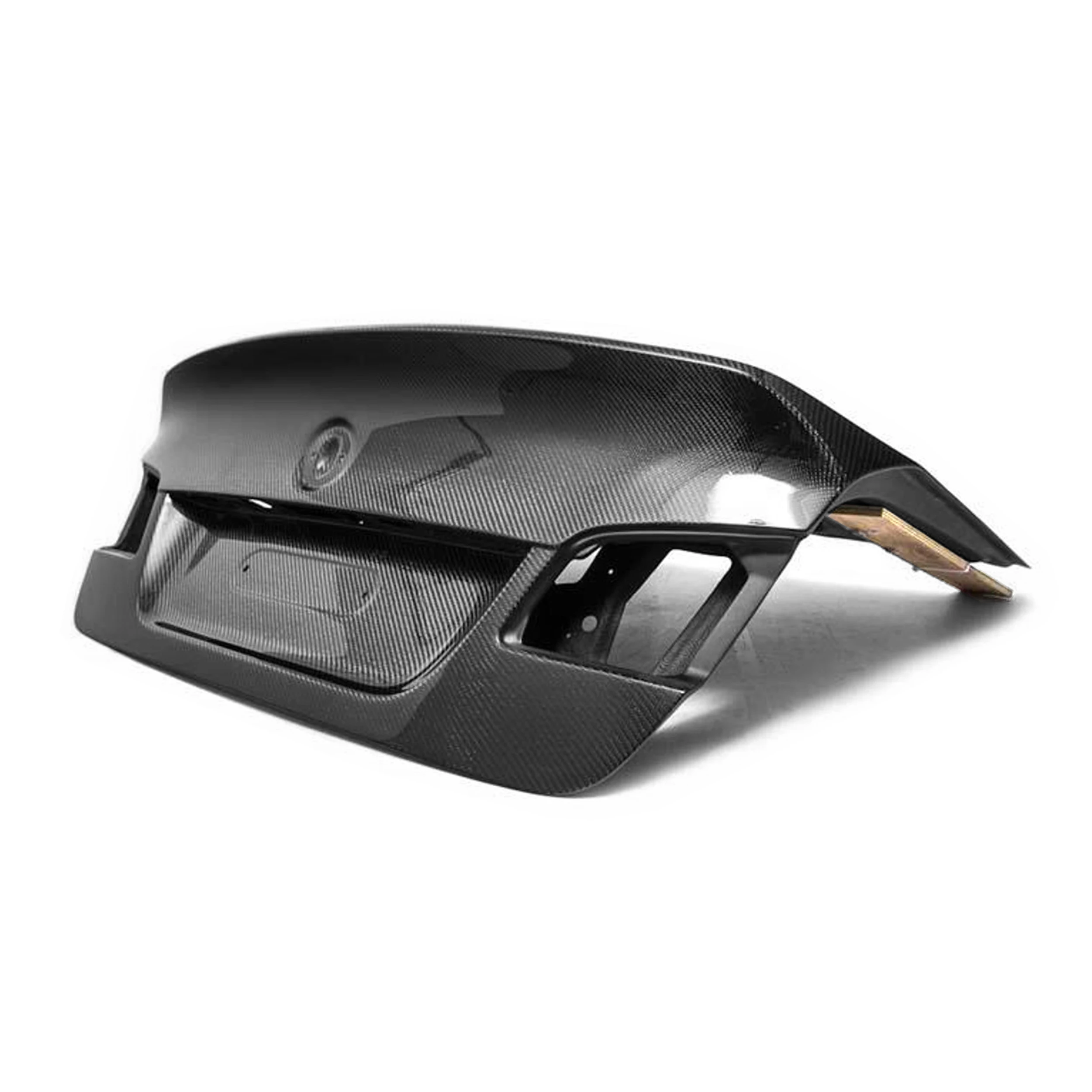 

STLFReal Carbon Fiber F10 Rear Trunk MBJ Style Rear Bumper Hood for BMWs 5 Series F10 2011-2017 F10 Rear Trunk