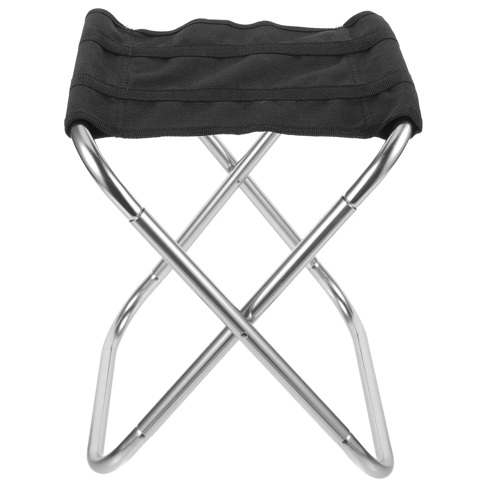 Compact Lightweight Aluminum Alloy Folding Camping Stool Portable Small Foldable Stool Fishing Travel Outdoor Folding Bench