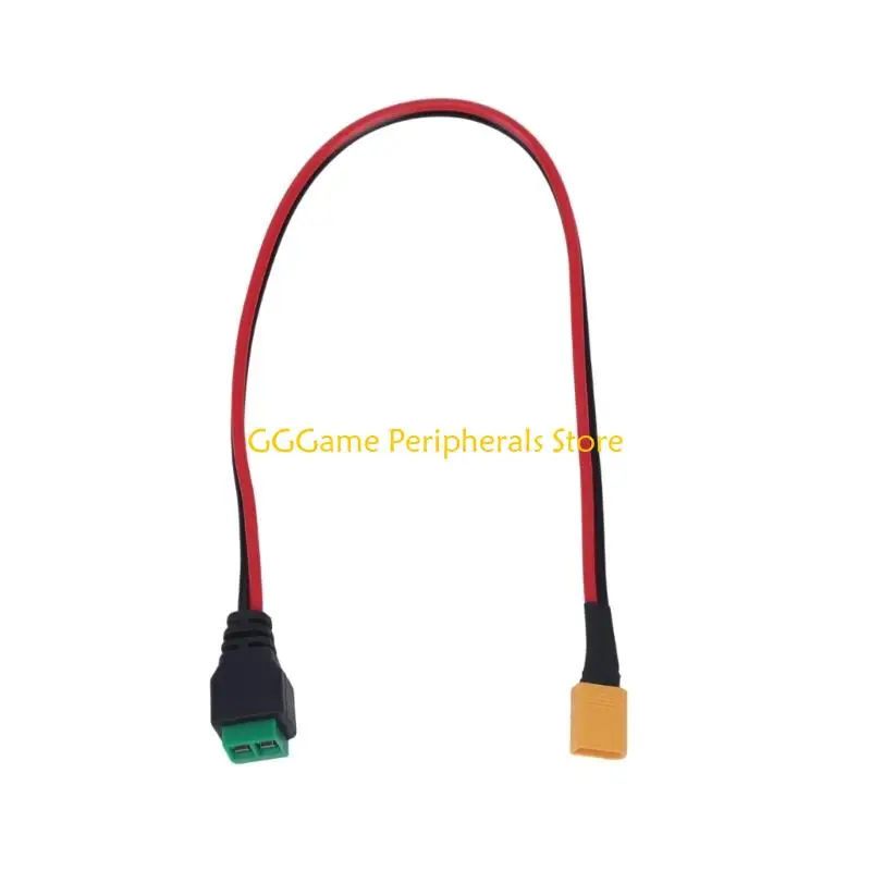 U55B FPV Flight Power Cable, XT30 to 2Pin Solderless 30Cm Cable for Model Aircraft
