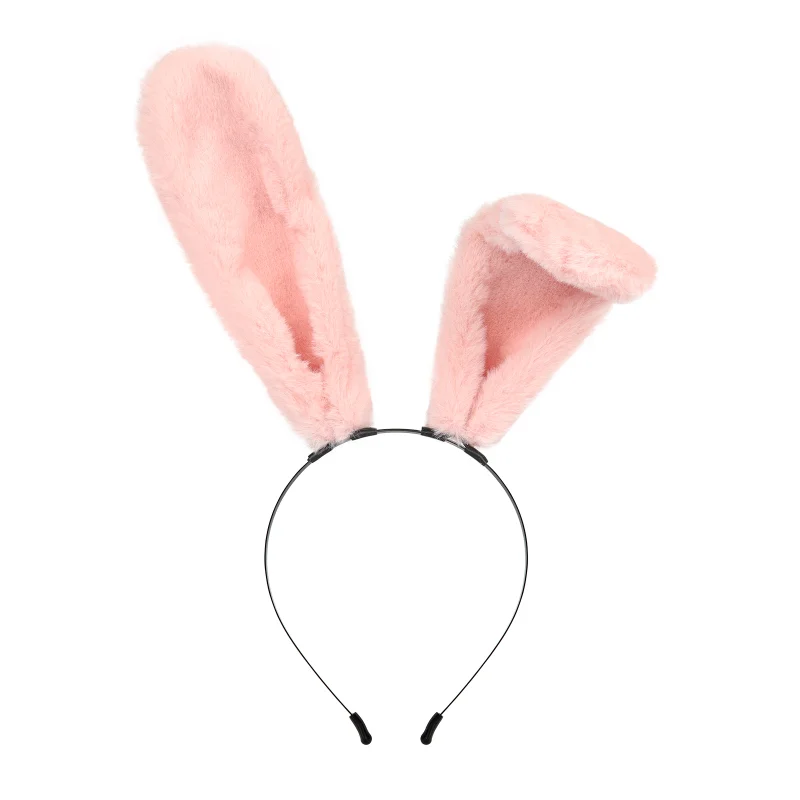 Sexy Rabbit Ears Headband Kawaii Rabbit Ears Headdress Cosplay Accessories JK Girl Halloween Party Cosplay Hairpin Headwear