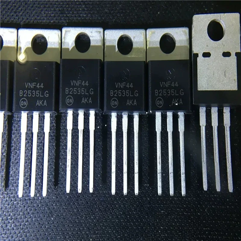 10pcs MBR2535CTLG B2535LG 25A 35V ON TO220 New imported original, can be shot directly