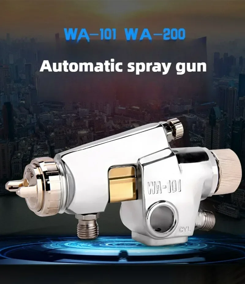 

Automatic Spray Gun WA-101/200 Nozzle Reciprocating Machine Spray Gun Leather Glue Spray Gun