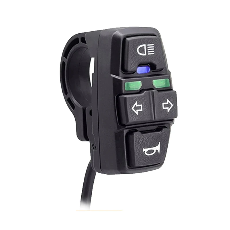 Electric Bike Light and horn switch Wuxing DK336 Waterproof Ebike Scooter