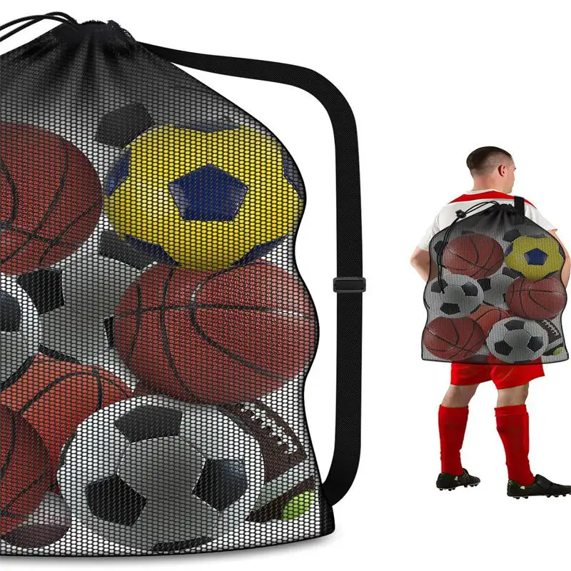 1/2PCS Voetbal Basketbal Trekkoord Bal Tas Tennis Volleybal Opbergtas Sport Opbergtas Enkele Schouder Gemakkelijk mee te nemen