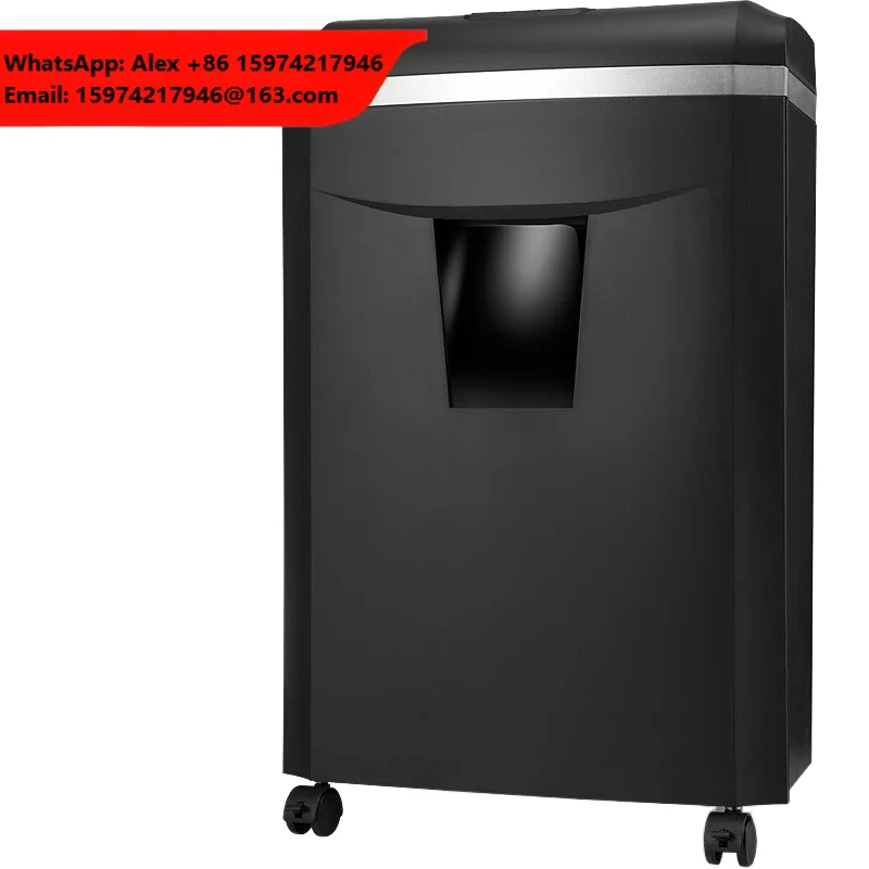 1625D Professional Office Cross Cut Shredder High Performance 15 Sheet Capacity For Medium Paper Card & CD Long Working Time