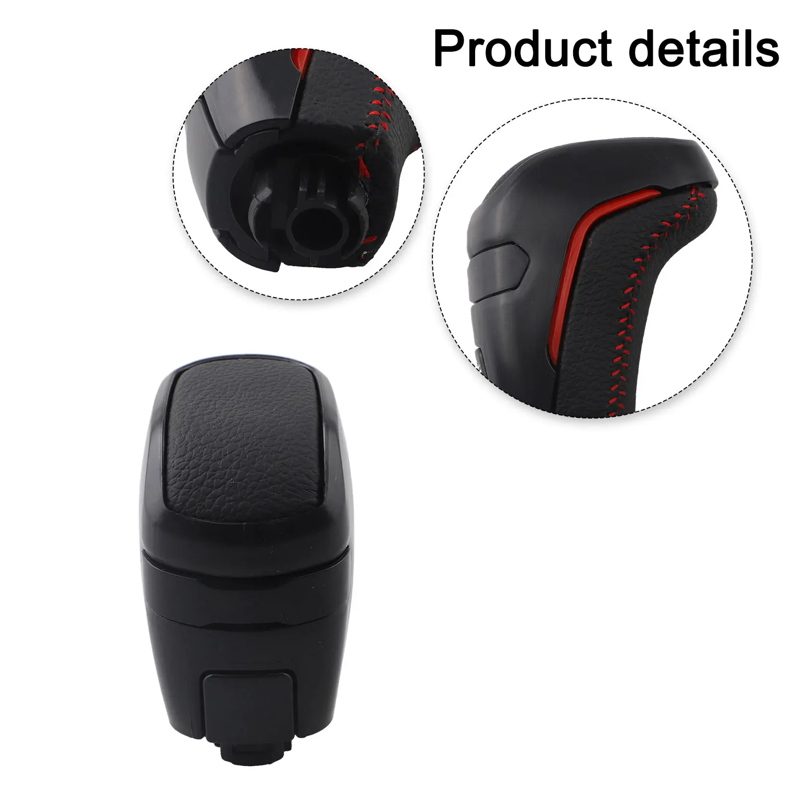 Leather Shift Knob Gear Shift Knob Car Interior Upgrade 8*5*5cm Modern Appearance Perfect Integration Precision Fit