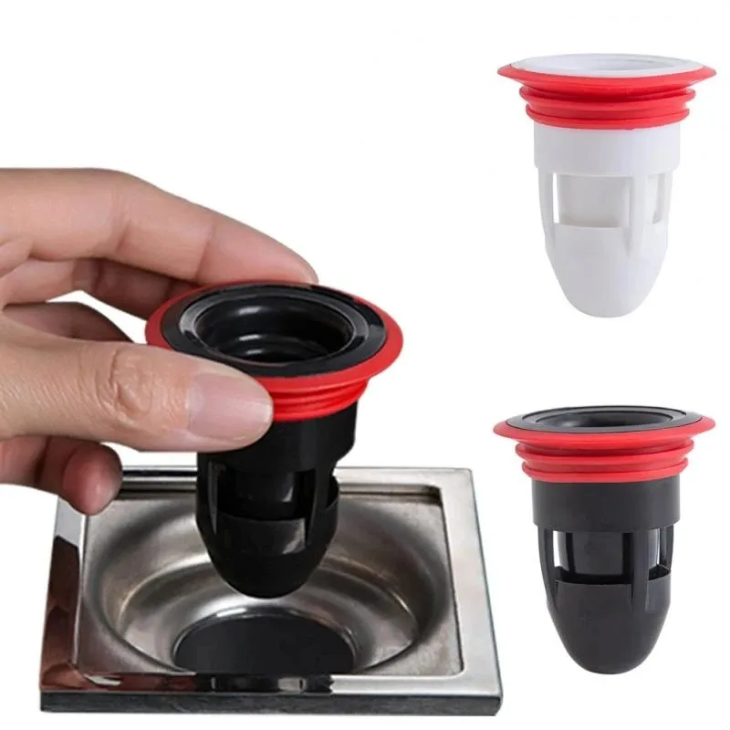 

New Bath Shower Floor Strainer Cover Plug Trap Siphon Sink Kitchen Bathroom Water Drain Filter Insect Prevention Deodorant