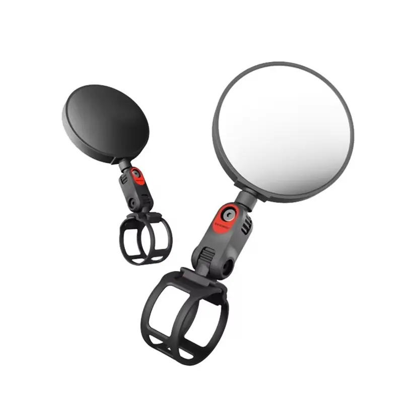 ABKV-2Pcs Rearview Mirror Electric Scooter Multi-Angle Reflector Adjustable And Flexible Rotation Rearview Mirror