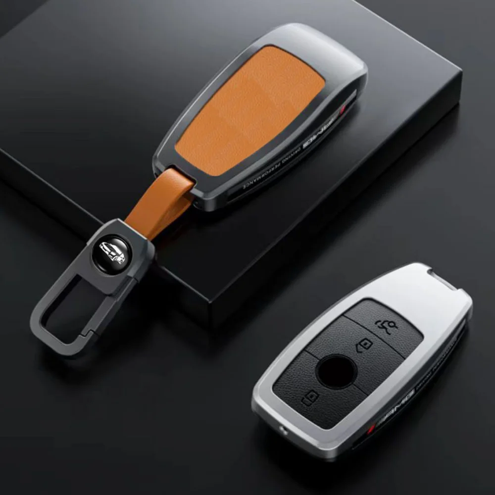 Car Remote Key Case Cover Shell Fob For Mercedes Benz A C E S G GLC CLA GLS GLE Class W177 X167 W205 W213 W222 AMG GLB CLS GLK