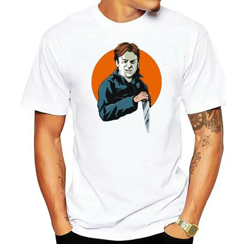 The Real Myers T-Shirt Horror Guy Michael Myers Tee Shirt Short Sleeve S-3Xl For Youth Middle-Age Old Age Tee Shirt