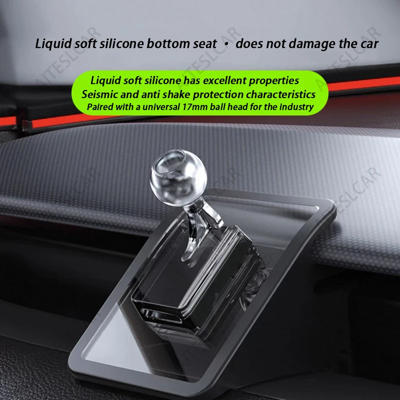 Phone Mount Base for Tesla Model Y Juniper Magnetic Wireless Charging Phone Holder MagSafe Phone Mount