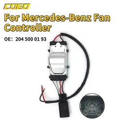 204 500 01 93 For Mercedes 08-18GLK350 C300 Engine Radiator Cooling Fan Control Module