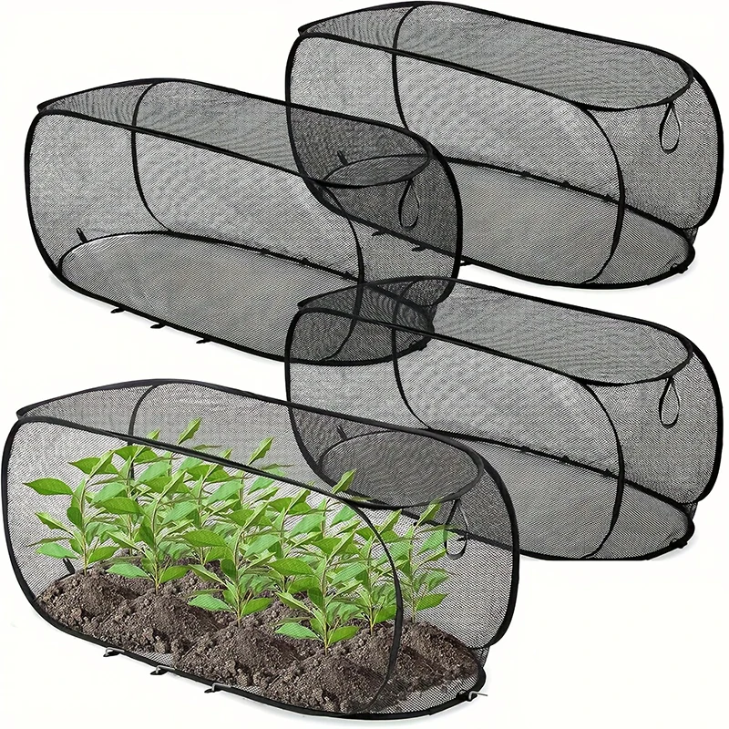 Plant Cage Insect-Proof Sunshade Foldable Storage Cover Assemblable Garden Net Insect-Proof Household Seedling Protective Cover
