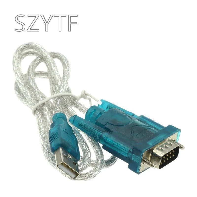 HL-340 USB To RS232 COM Port Serial PDA 9 Pin DB9 Cable Adapter Support Windows7 64