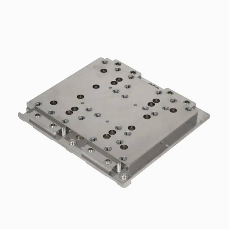 Customized CNC aluminum alloy precision machining, large mechanical support, precision machining frame parts